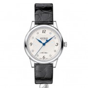 Montblanc Boheme Automatic Silver Dial Black Leather Ladies Watch 111055-3000