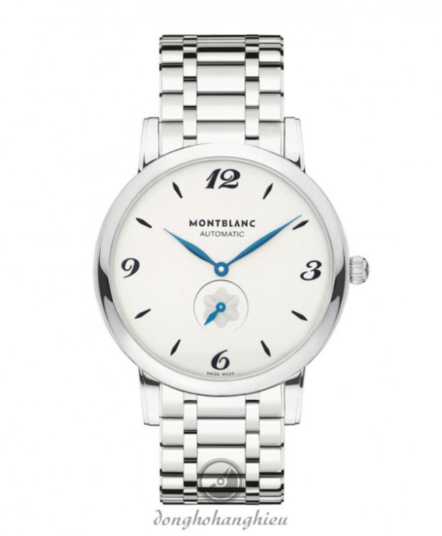 Montblanc Star Classique Automatic White Silver Dial Unisex Watch 110589 3435