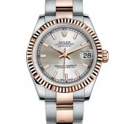 Rolex Datejust-31-Silver-Dial-Steel-and-18K-Rose-Gold-Ladies-Watch-178271-0035,-31mm