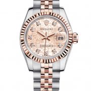 Rolex Lady-Datejust-Oyster-steel-and-Everose-gold-179171-0025,-26mm