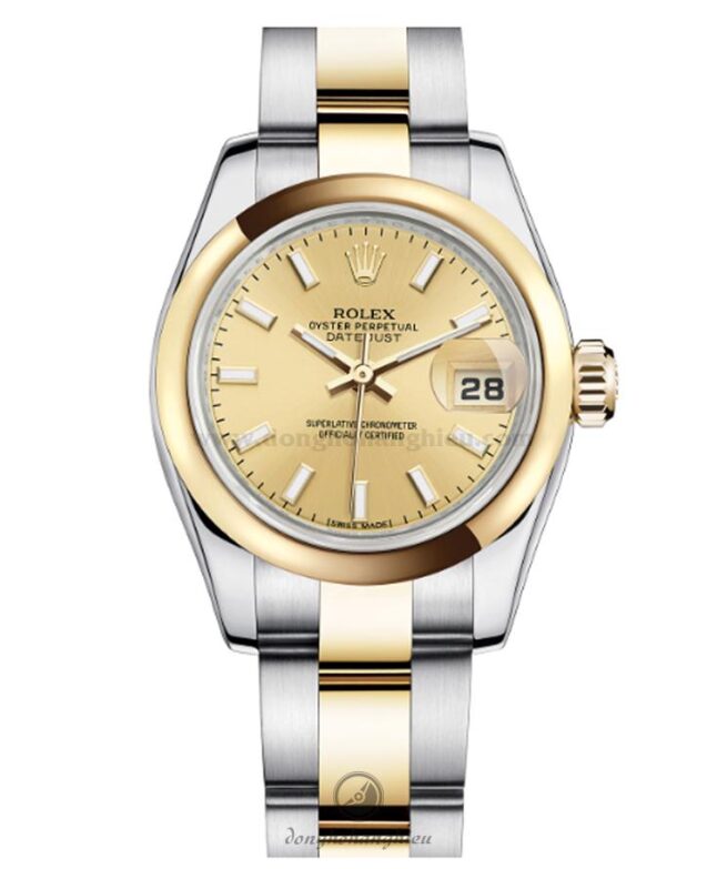 Rolex Lady-Datejust-Oyster-steel-and-yellow-gold-179163-0060,-26mm