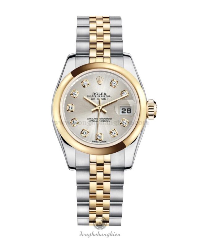 Rolex Lady-Datejust-Oyster-steel-and-yellow-gold-179163-0062,-26-mm
